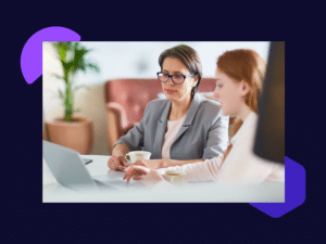 Two ladies undergoing product trainings together